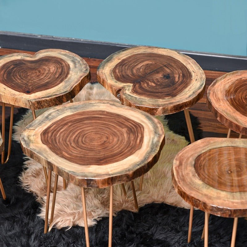 Billet Wooden Log Hairpin Table (Epoxy Build) | Furniture | Waseeh Pakistan