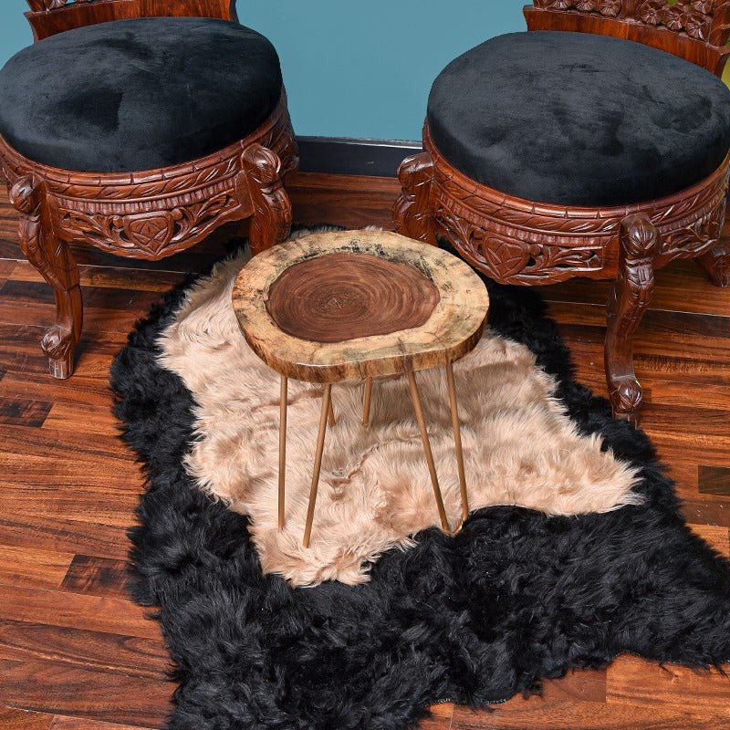 Billet Wooden Log Hairpin Table (Epoxy Build) | Furniture | Waseeh Pakistan