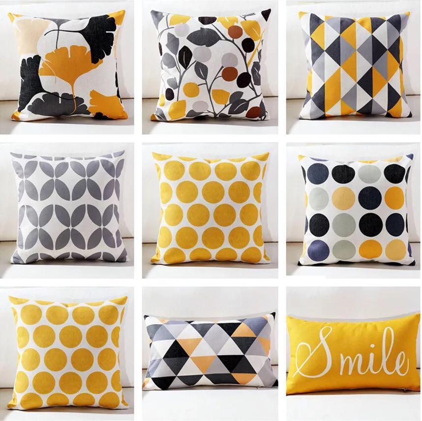 Biloba Mix Cushion Covers (Set of 8) | Home Décor | Waseeh Pakistan