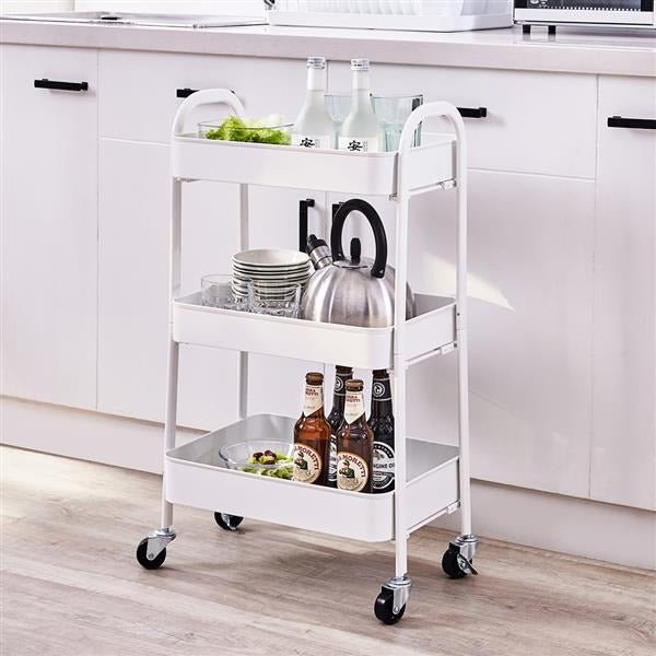 Binca Rolling Trolley (3 Tier) | Furniture | Waseeh Pakistan
