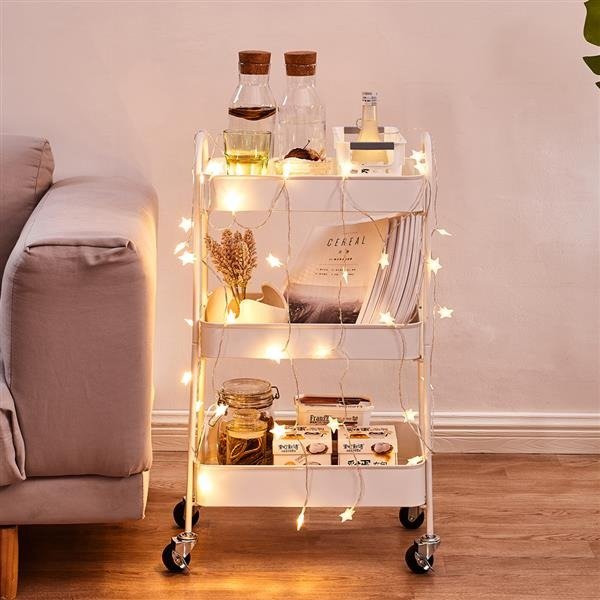 Binca Rolling Trolley (3 Tier) | Furniture | Waseeh Pakistan