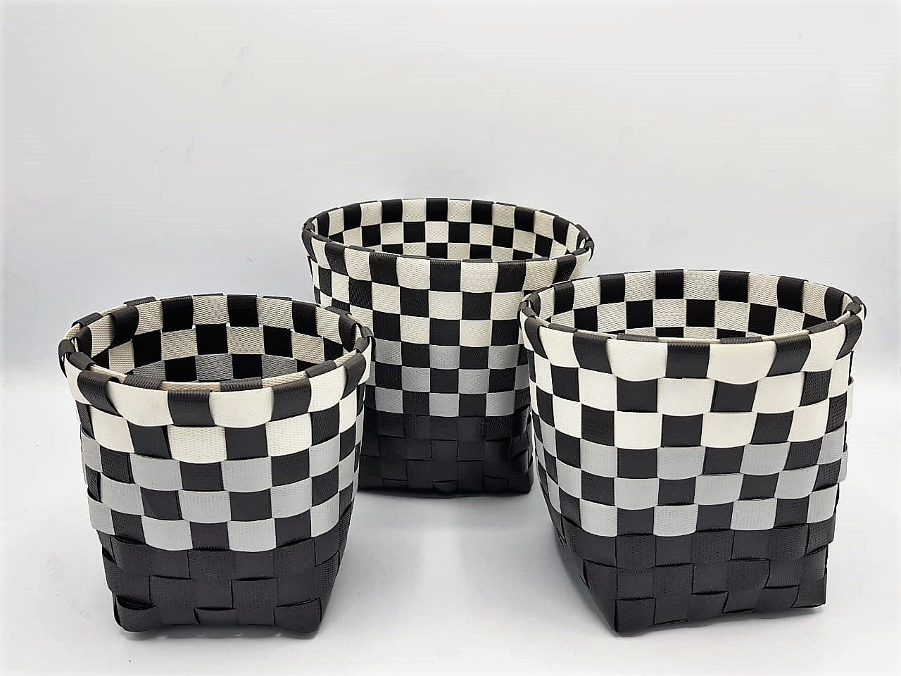 Braided Basket (set of 3) - Square - waseeh.com