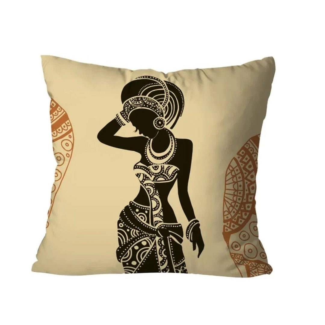 Black Queen Cushion Covers (Set of 3) | Home Décor | Waseeh Pakistan