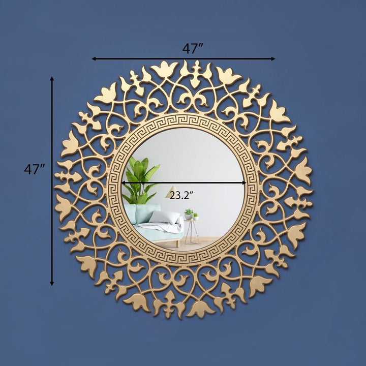 Bliant Flower Decorate Mirror | Home Décor | Waseeh Pakistan