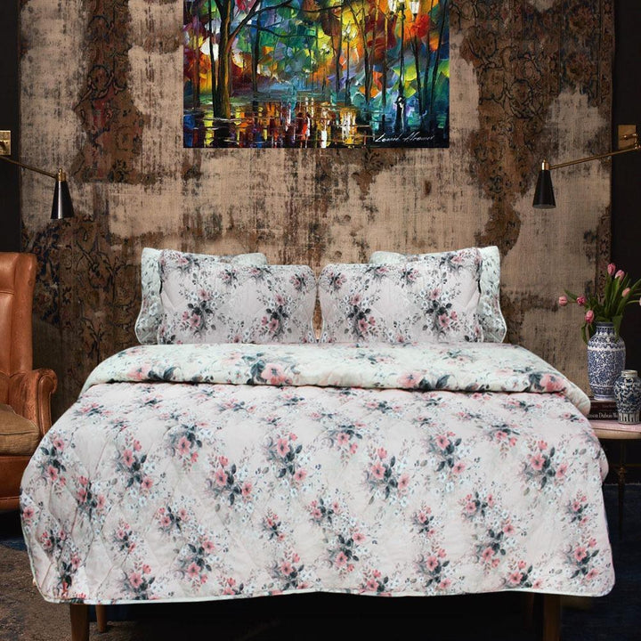 Bliss Flo - Export Quality Bed Spread Set - 6 pc | Home Décor | Waseeh Pakistan