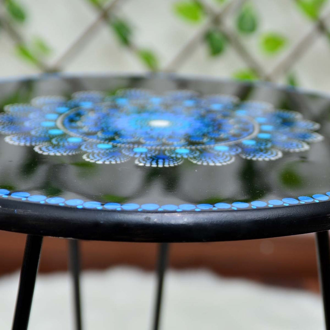 Blue Myst Hairpin Table | Furniture | Waseeh Pakistan