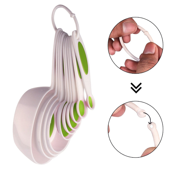 Bonanza Measuring Cup &amp; Spoon Set (10 Piece) | kitchen item | Waseeh Pakistan