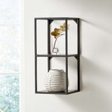 Booker Climbing Lounge Drawing Room Metal Floating Organizer Shelve Decor - waseeh.com