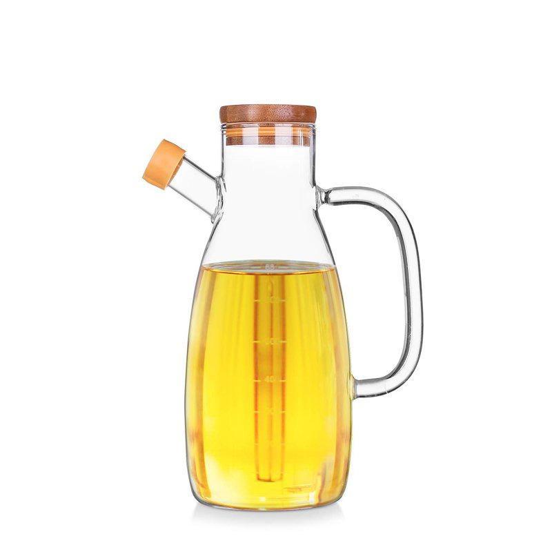 Borosilicate Glass Oil Jug | kitchen item | Waseeh Pakistan