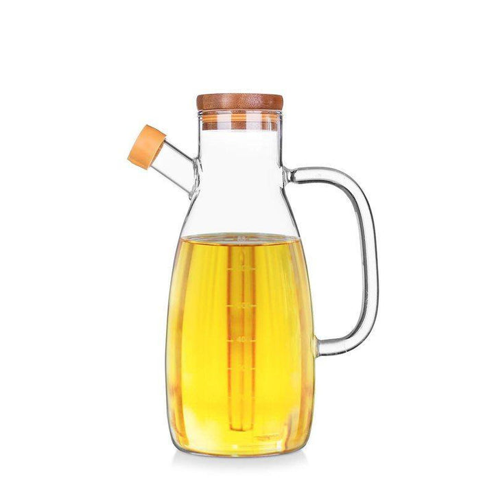 Borosilicate Glass Oil Jug | kitchen item | Waseeh Pakistan