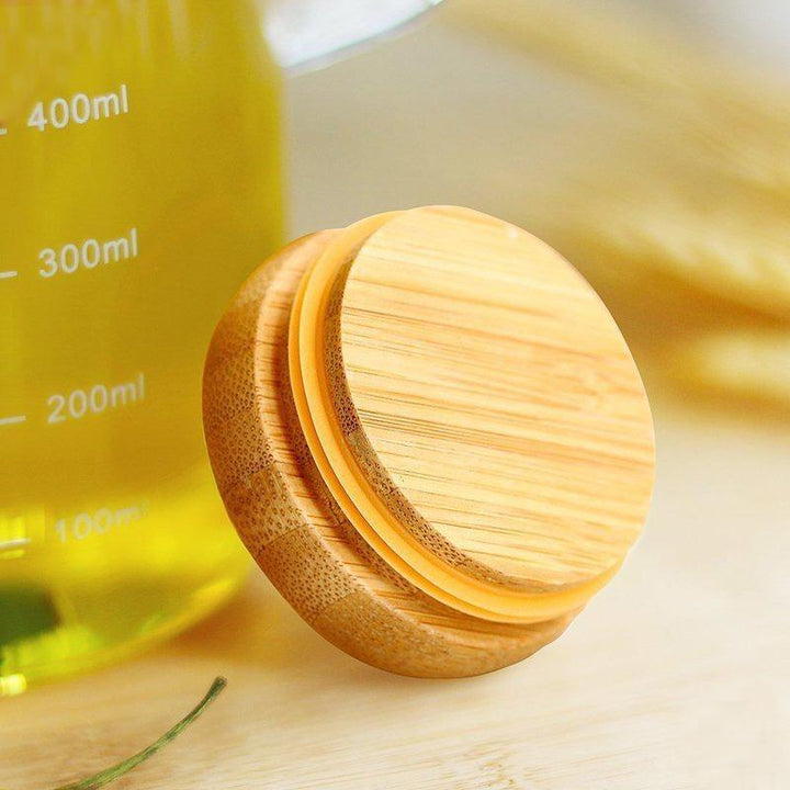 Borosilicate Glass Oil Jug | kitchen item | Waseeh Pakistan