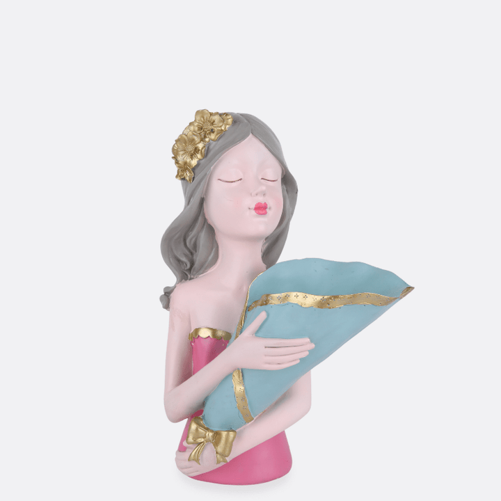Bouquet Girl Sculpture Decor | Home Décor | Waseeh Pakistan