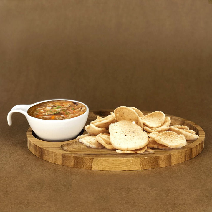 Bowl Set With Bamboo Base | kitchen item | Waseeh Pakistan