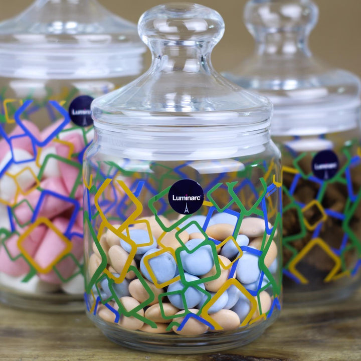 Boxy Mania 3pcs Jars | kitchen item | Waseeh Pakistan