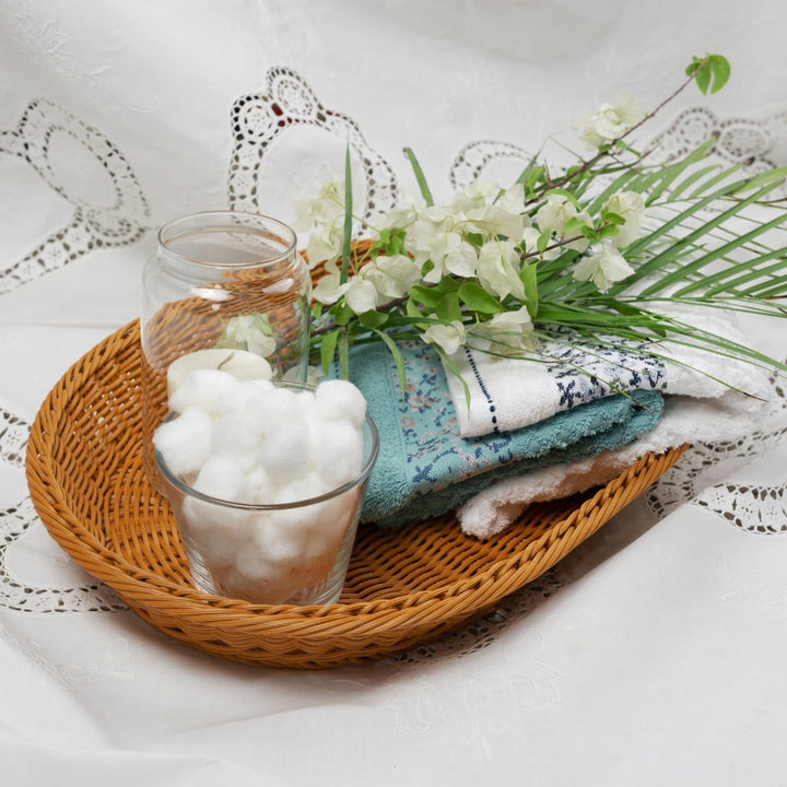 Braided Oval Basket | kitchen item | Waseeh Pakistan
