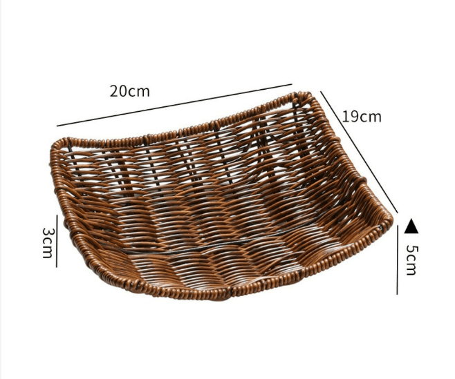 Braided Woven Kitchen Basket | kitchen item | Waseeh Pakistan