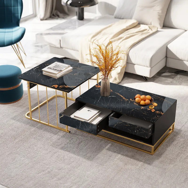 Bravine Nesting Coffee Center Table (Set of 2) | Furniture | Waseeh Pakistan