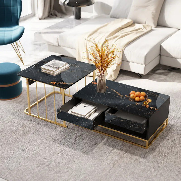 Bravine Nesting Coffee Center Table (Set of 2) | Furniture | Waseeh Pakistan
