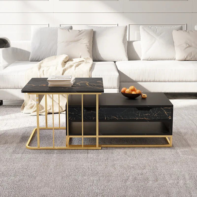 Bravine Nesting Coffee Center Table (Set of 2) | Furniture | Waseeh Pakistan