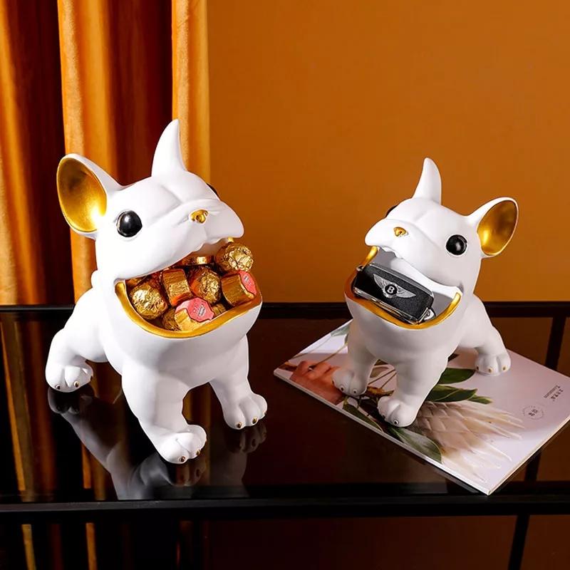 Bulldog Figurines Decor | Home Décor | Waseeh Pakistan