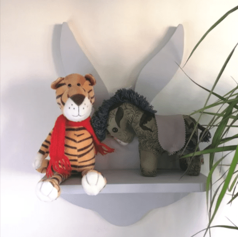 Bunny Boys Girls Kids Bedroom Floating Organizer Shelve Decor | Furniture | Waseeh Pakistan