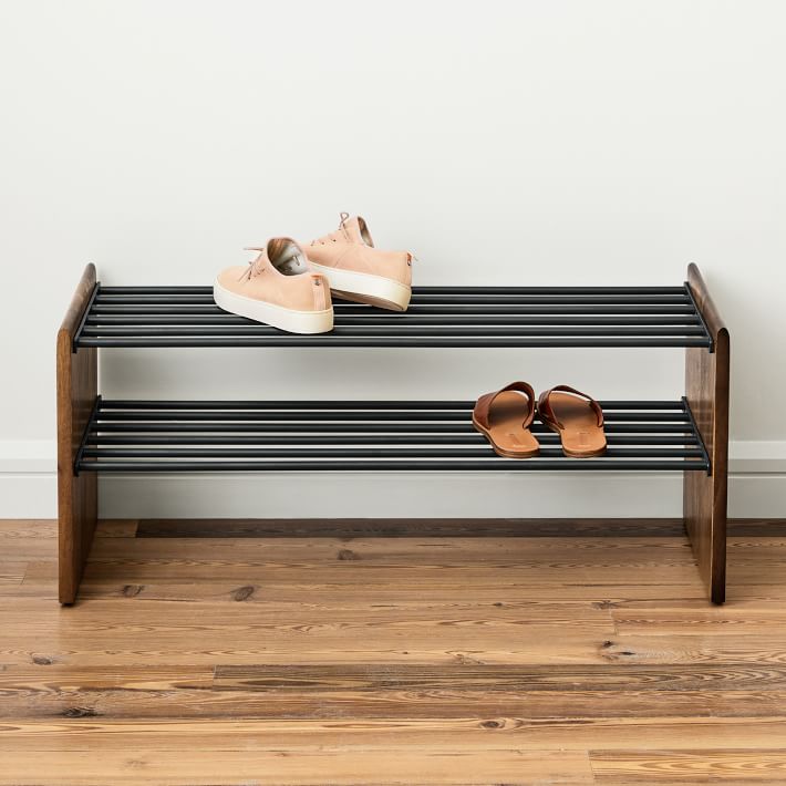 Burnt Anton Shoe Storage Organizer Rack | Furniture | Waseeh Pakistan