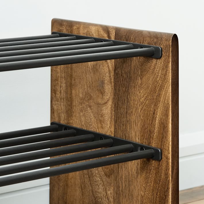Burnt Anton Shoe Storage Organizer Rack | Furniture | Waseeh Pakistan