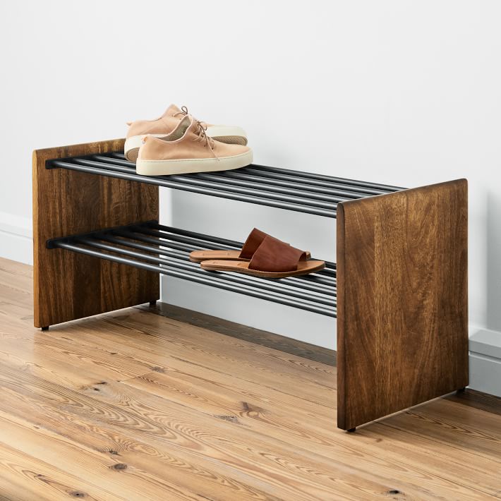 Burnt Anton Shoe Storage Organizer Rack | Furniture | Waseeh Pakistan