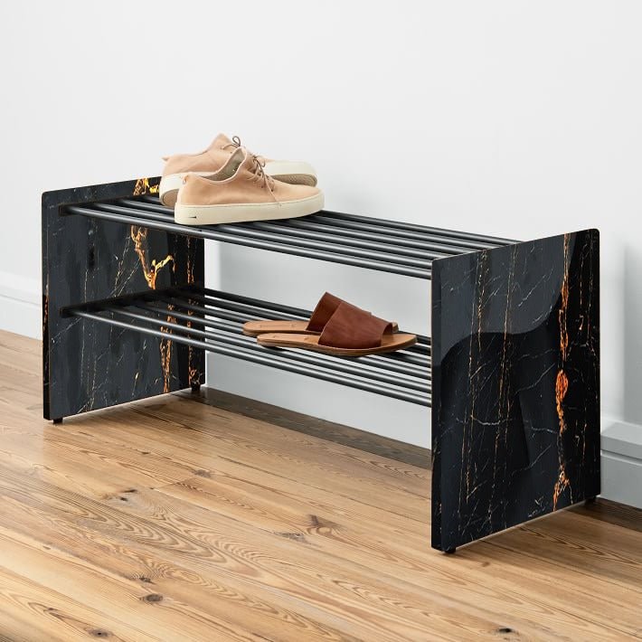 Burnt Anton Shoe Storage Organizer Rack | Furniture | Waseeh Pakistan