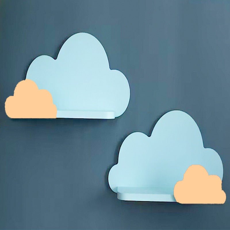 Bury Clouds Kids Bedroom Organizer Floating Shelve (Set of 2) | Furniture | Waseeh Pakistan