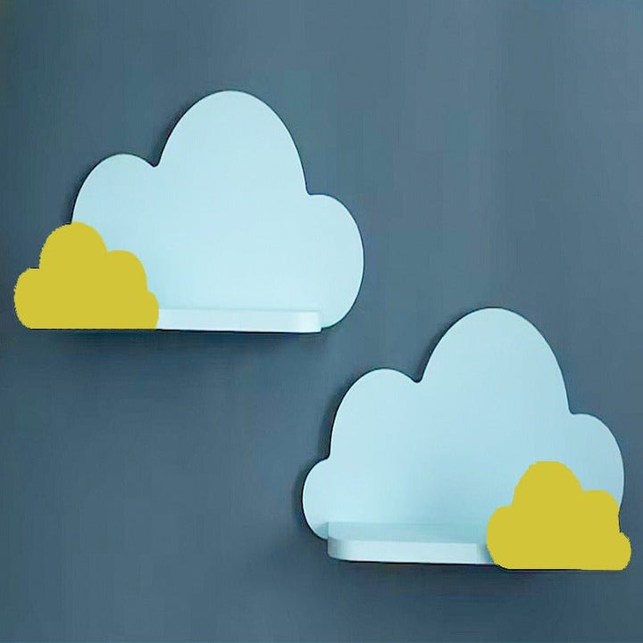 Bury Clouds Kids Bedroom Organizer Floating Shelve (Set of 2) | Furniture | Waseeh Pakistan