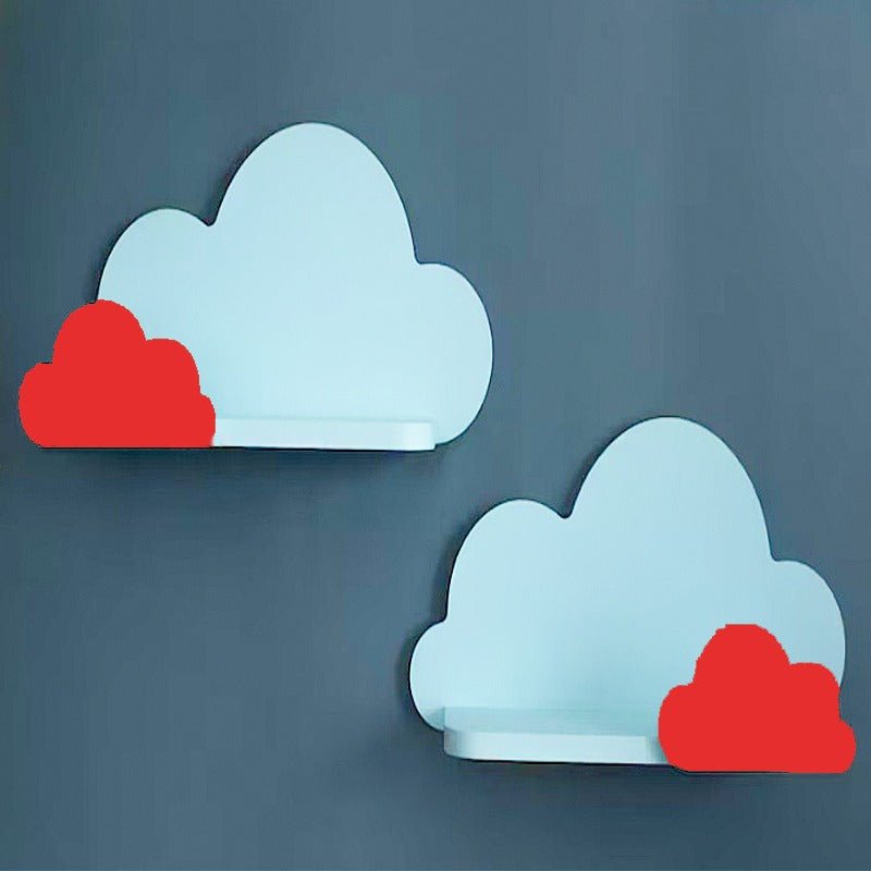 Bury Clouds Kids Bedroom Organizer Floating Shelve (Set of 2) | Furniture | Waseeh Pakistan