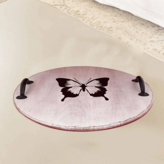 Butterfly Ballet Serving Tray | kitchen item | Waseeh Pakistan