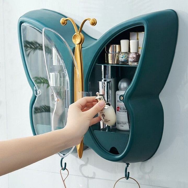 Butterfly LED Cosmetic Organizer | Fashion Point | Waseeh Pakistan