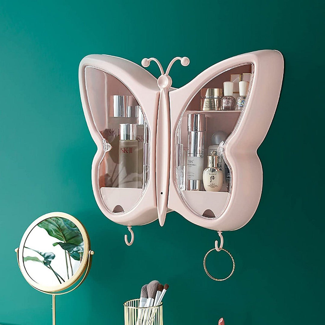 Butterfly LED Cosmetic Organizer | Fashion Point | Waseeh Pakistan