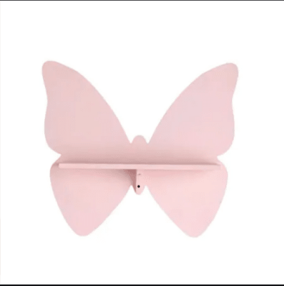 Butterfly Ornament Bedroom Book Organizer Floating Shelve - Special | Furniture | Waseeh Pakistan