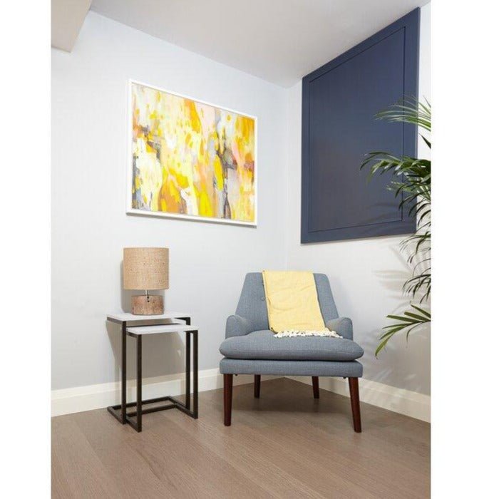 C Type Wooden Living Lounge Drawing Room Nesting Tables (3Pcs) | Furniture | Waseeh Pakistan