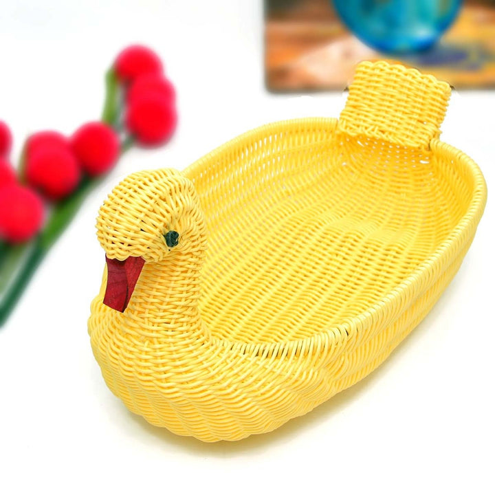 Cabilock Rattan Duck Basket | Home Décor | Waseeh Pakistan