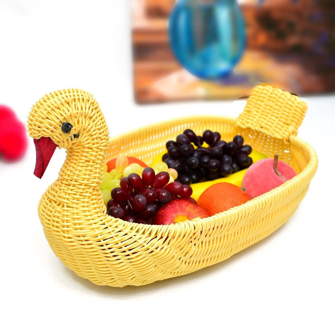 Cabilock Rattan Duck Basket | Home Décor | Waseeh Pakistan