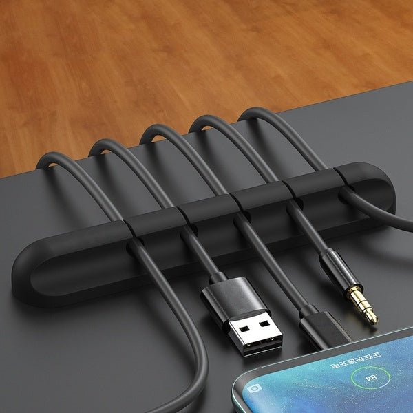 Cable Organizer (5 Section) | Mix & Match | Waseeh Pakistan