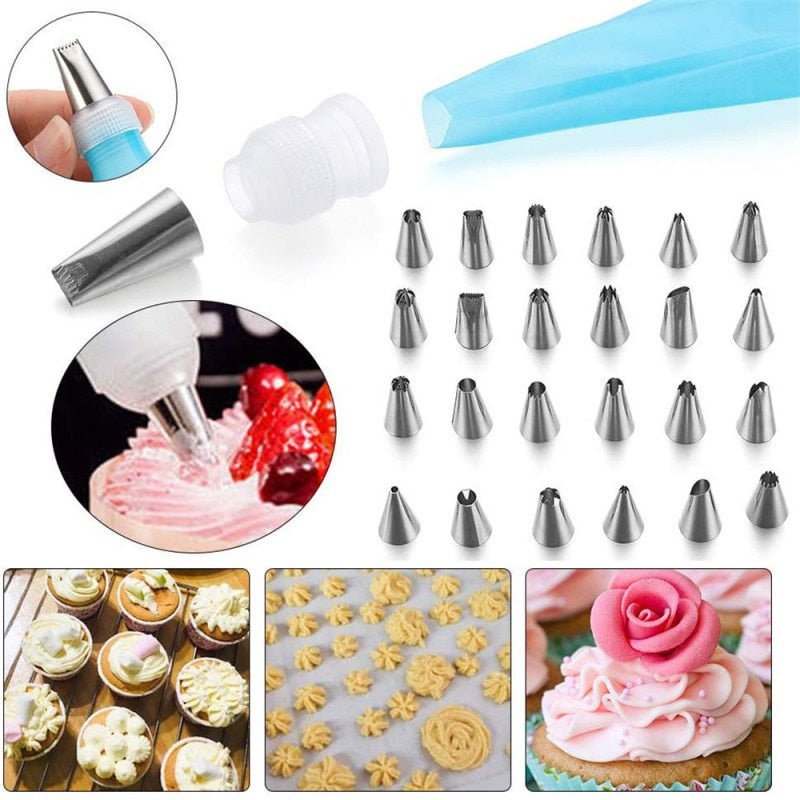 Cake Decorator Decorating Nozzles | kitchen item | Waseeh Pakistan