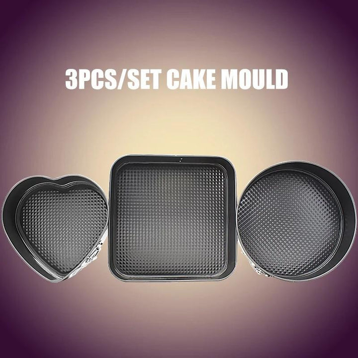 Cake Moulds (3 in 1) | kitchen item | Waseeh Pakistan
