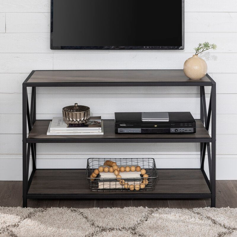 Carbon X-Frame Bookcase Console Organizer Rack Table | Furniture | Waseeh Pakistan