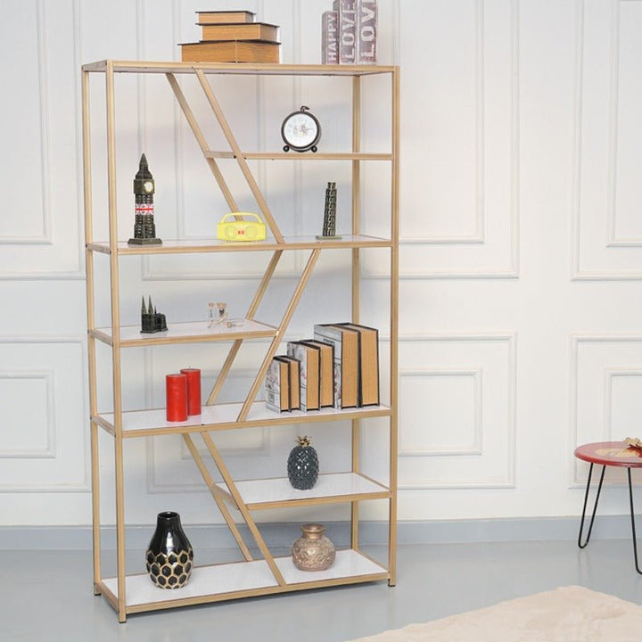 Cariba Geometric Living Drawing Room Bookcase Organizer Rack Decor | Furniture | Waseeh Pakistan