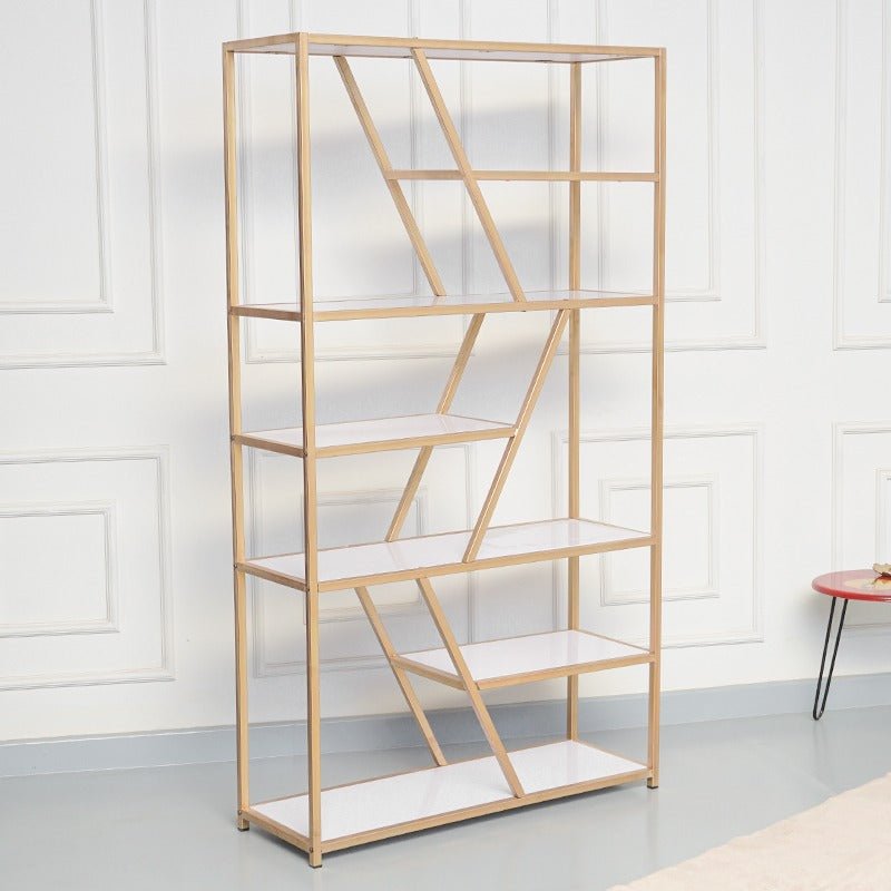 Cariba Geometric Living Drawing Room Bookcase Organizer Rack Decor | Furniture | Waseeh Pakistan