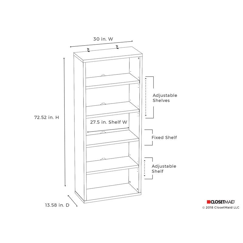 Carlotta Bookcase Storage Room Organizer Rack | Furniture | Waseeh Pakistan
