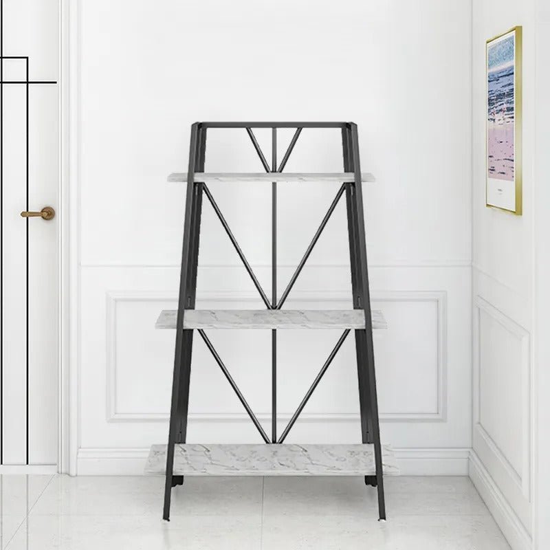 Carnation Modern Ladder Living Drawing Room Freestanding Bookcase shelve Rack | Furniture | Waseeh Pakistan