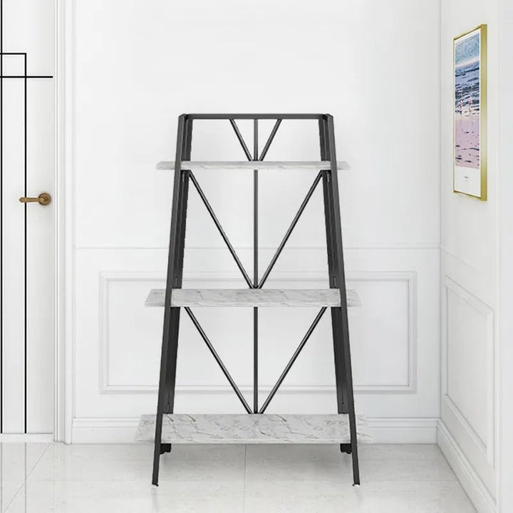 Carnation Modern Ladder Living Drawing Room Freestanding Bookcase shelve Rack | Furniture | Waseeh Pakistan