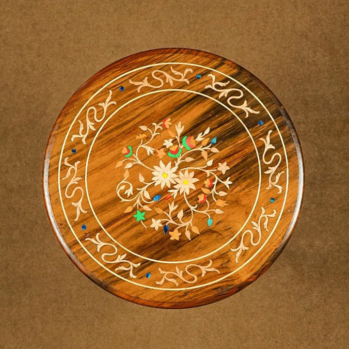Carved Odanha Living Lounge Drawing Room Table (Shisham) | Furniture | Waseeh Pakistan