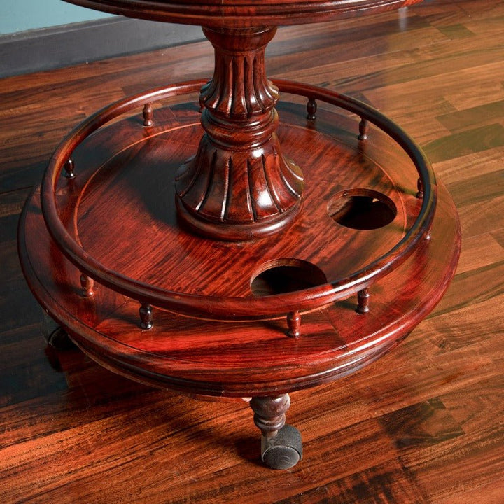 Casino Wave Living Lounge Shisham Trolley Decor | Furniture | Waseeh Pakistan